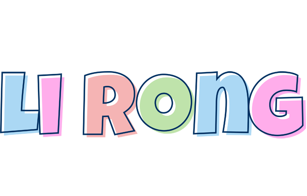 Li Rong pastel logo
